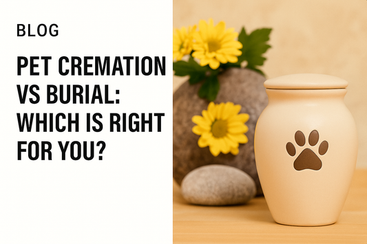 Pet Cremation vs Burial: Which Is Right for You?