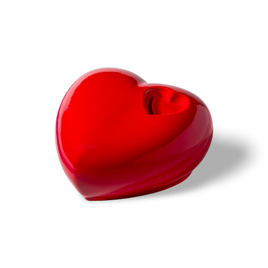 Handmade Heart Urn