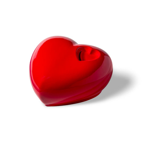 Handmade Heart Urn