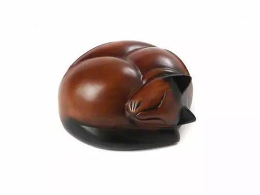 Sleeping Cat  Urn